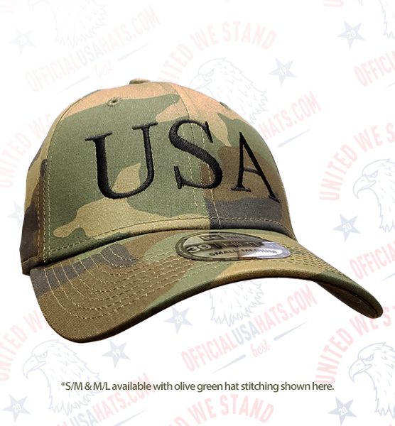 Camo USA Hat - Official USA Hats - Made with love for the USA! GO USA!