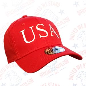 Red USA Hat - Official USA Hats - Made with love for the USA! GO USA!