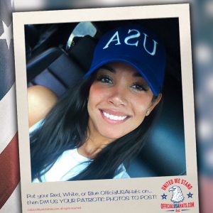 The one-and-only Yo wearing our Blue USA Hat