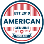 Genuine vintage American product